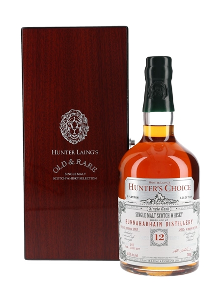 Bunnahabhain 2002 12 Year Old Old & Rare Platinum Selection 70cl / 58.5%