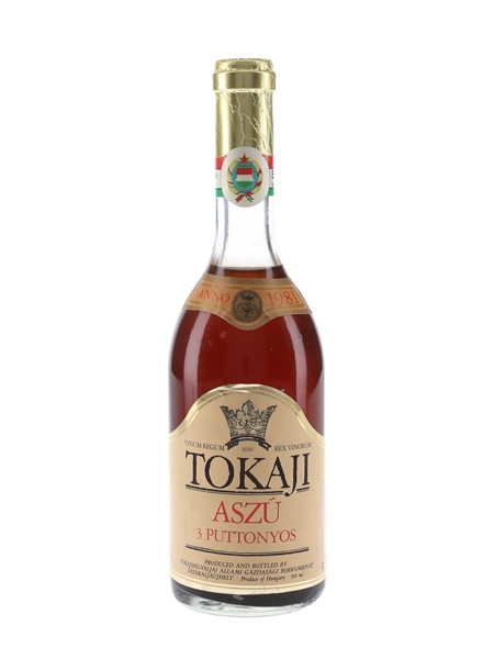 Tokaji Aszu 1981 3 Puttonyos 50cl