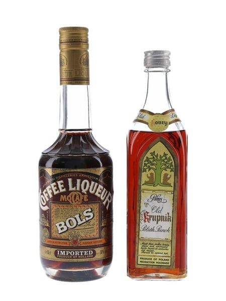 Bols Coffee Liqueur & Polmos Krupnik  2 x 50cl