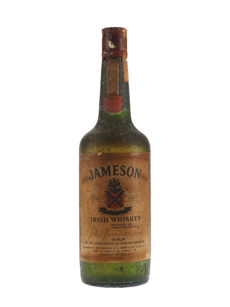 Jameson Irish Whiskey Bottled 1970s - Soffiantino 75cl / 40%