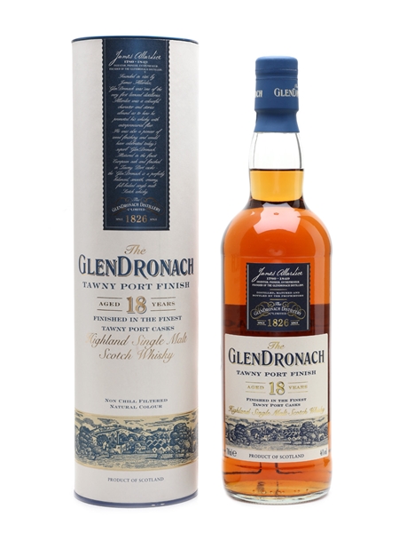 Glendronach 18 Year Old Bottled 2014 - Tawny Port Finish 70cl / 46%