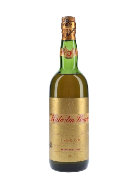 Malcolm Stuart 5 Year Old Bottled 1940s 75cl