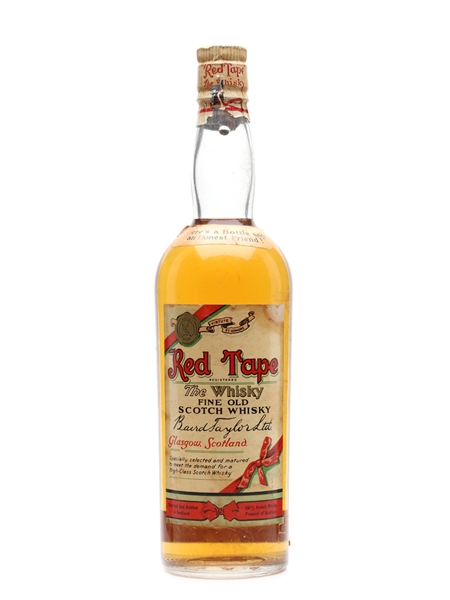 Red Tape Bottled 1950s 75cl