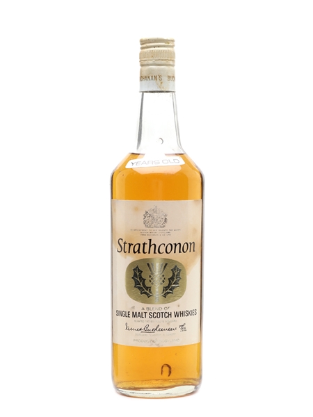 Strathconon 12 Year Old Bottled 1960s - James Buchanan & Co 75cl