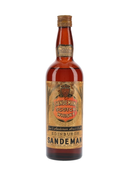 Sandeman The King Of Whiskies Bottled 1960s 75cl