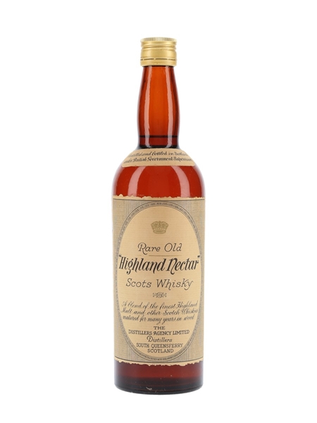 Highland Nectar Bottled 1950s - The Distillers Agency 75cl