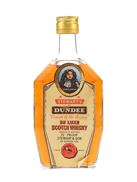 Stewart's Dundee Cream Of The Barley De Luxe Bottled 1960s 75cl / 43%