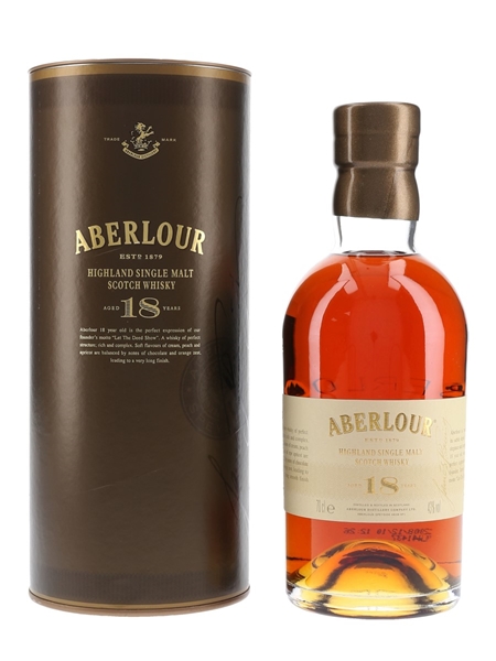 Aberlour 18 Year Old Bottled 2008 70cl / 43%