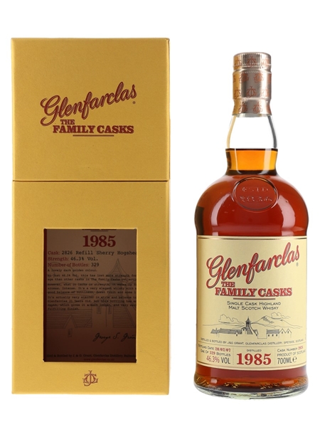 Glenfarclas 1985 The Family Casks Bottled 2007 70cl / 46.3%