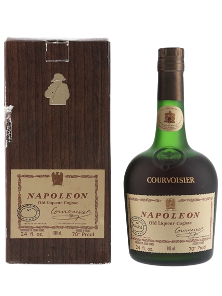 Courvoisier Napoleon Bottled 1960s-1970s - Numbered Bottle 68cl / 40%