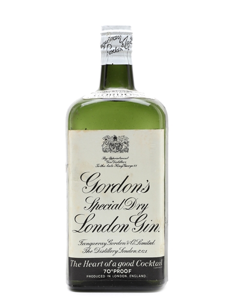 Gordon's Special Dry London Gin Bottled 1950s - Spring Cap 75cl / 40%