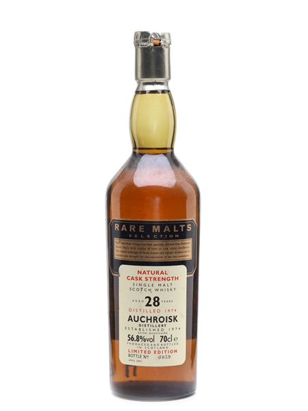 Auchroisk 1974 28 Year Old Bottled 2003 - Rare Malts Selection 70cl / 56.8%