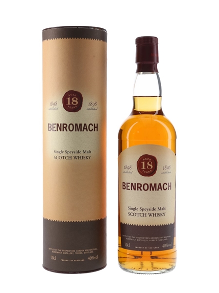 Benromach 18 Year Old  70cl / 40%