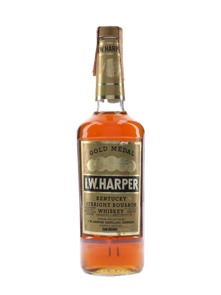 I W Harper Gold Medal Bottled 1970s - Stock 75cl / 40%