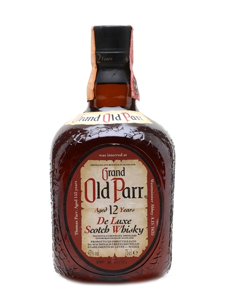 Grand Old Parr 12 Year Old Bottled 1980s 75cl / 43%