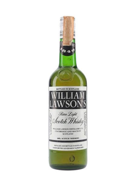 William Lawson's Rare Light Bottled 1970s - Martini & Rossi 75cl / 40%