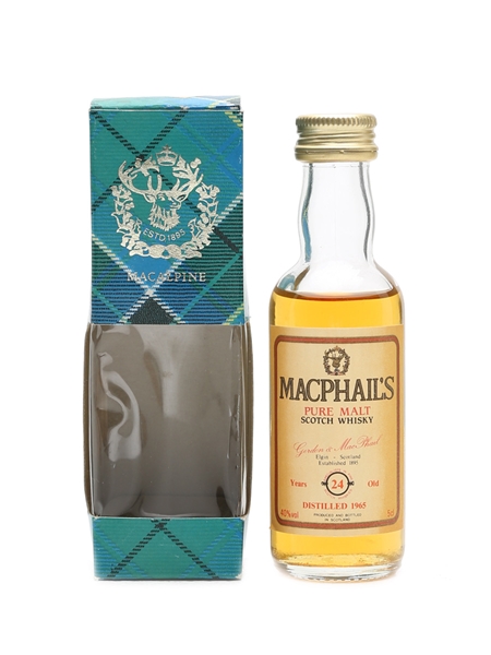 MacPhail's Highland Malt 1965 24 Years Old Miniature