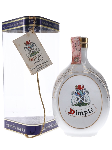 Dimple Finalists Souvenir Decanter Mexico 1986 World Cup 75cl / 43%