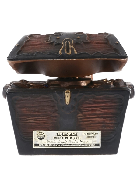 Beam 100 Months Treasure Chest Decanter Bottled 1970s - Spirit 75cl / 40%