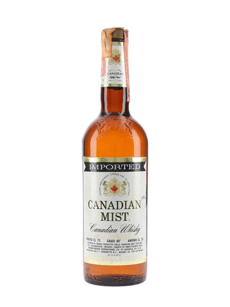 Canadian Mist Bottled 1970s - Ferraretto 75cl / 40%