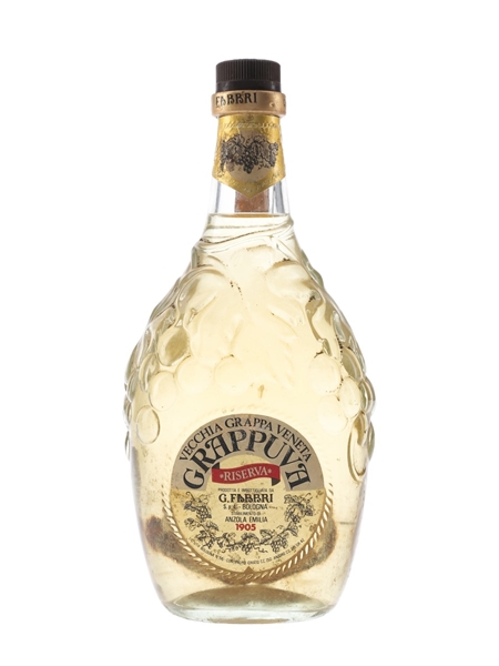 Fabbri Grappuva Vecchia Grappa Veneta Bottled 1970s 75cl / 42%