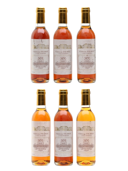 Chateau Filhot 1996 Sauternes 6 x 37.5cl / 14%