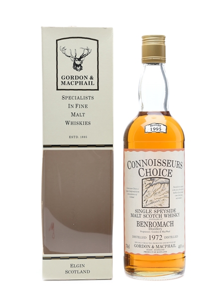 Benromach 1972 Gordon & MacPhail 70cl / 40%