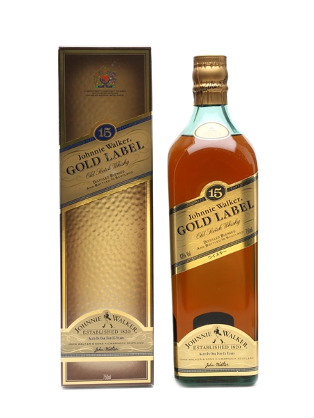 Johnnie Walker Gold Label 15 Years Old 75cl