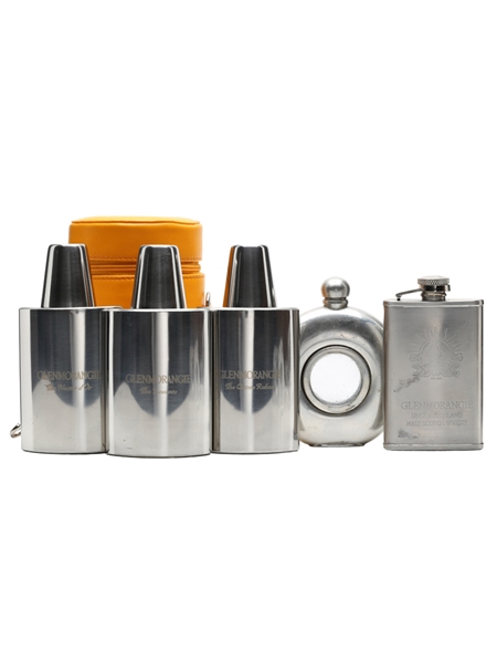 Glenmorangie Hip Flask Set  