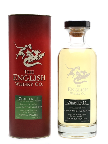 The English Whisky Co. Chapter 11 Bottled 2011 - Heavily Peated 70cl / 59.7%