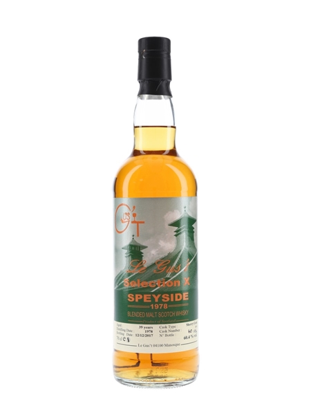 Speyside 1978 Le Gust - 39 Year Old 70cl / 60.4%