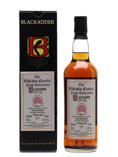 Auchroisk 1989 18 Year Old - Blackadder 70cl / 61.9%