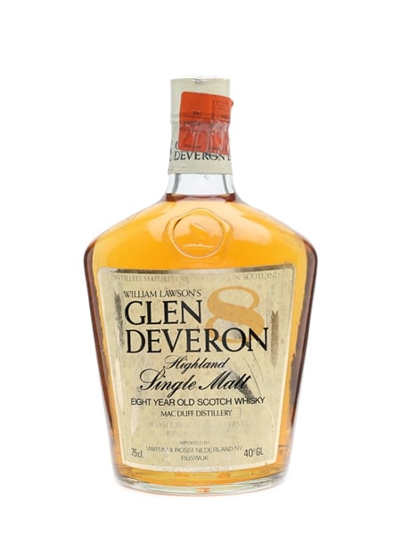 Glen Deveron 8 Years Old Bottled 1980s 75cl