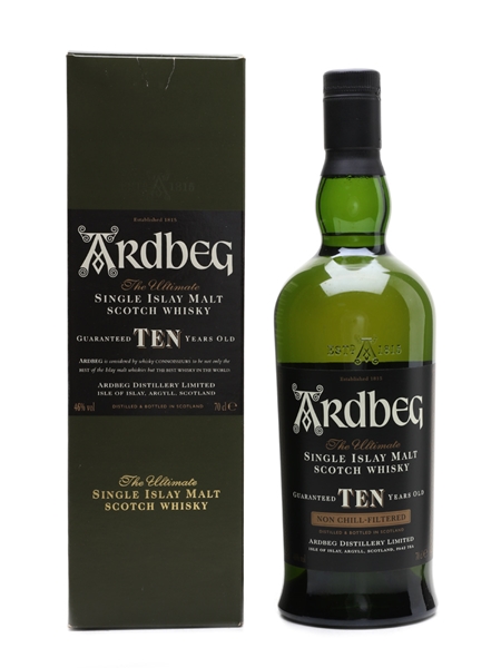 Ardbeg 10 Year Old Bottled 2008 70cl / 46%