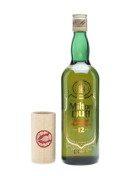 Miltonduff 12 Year Old Bottled 1980s 75cl