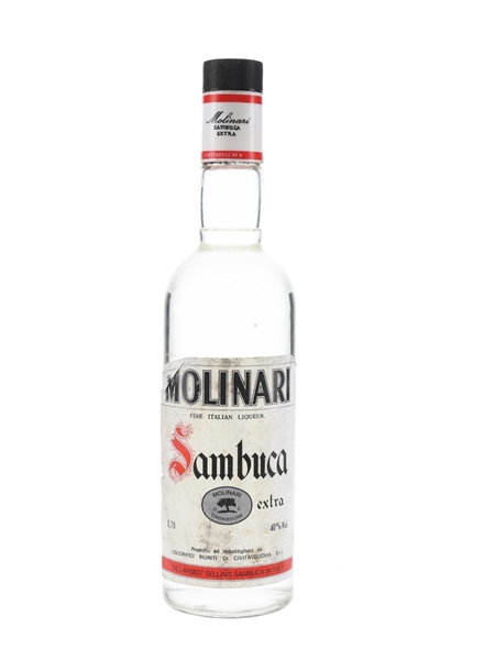 Molinari Sambuca Bottled 1970s-1980s 70cl / 40%