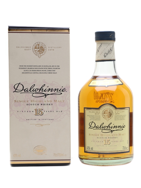 Dalwhinnie 15 Year Old  70cl / 43%