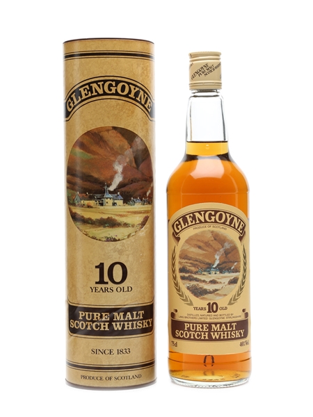 Glengoyne 10 Years Old Bottled 1980s 75cl