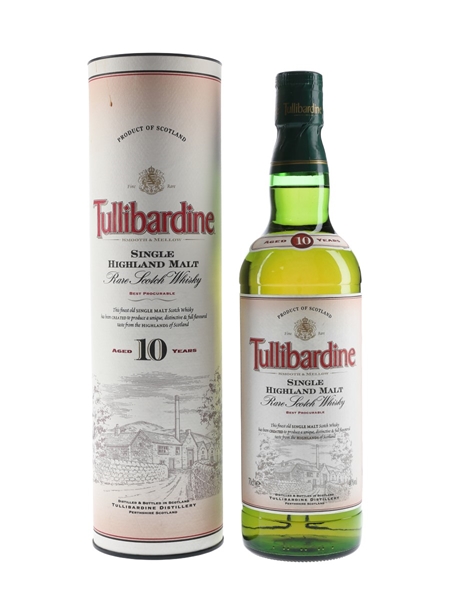 Tullibardine 10 Year Old Bottled 1990s 70cl / 40%