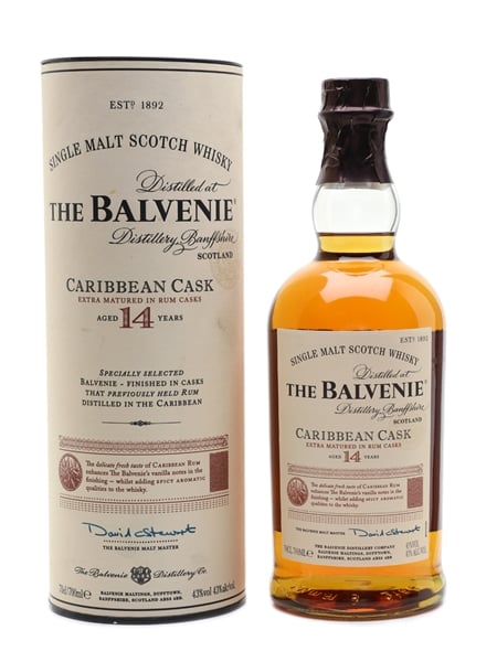 Balvenie 14 Year Old Caribbean Cask  70cl / 43%