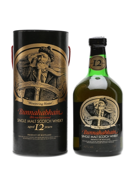 Bunnahabhain 12 Years Old Bottled 1980s 75cl