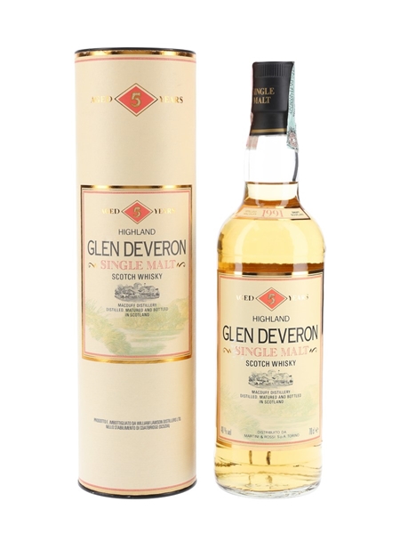 Glen Deveron 1991 5 Year Old - Martini & Rossi 70cl / 40%