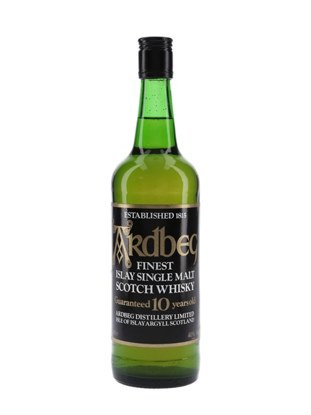 Ardbeg 10 Year Old Bottled 1990s 70cl / 40%