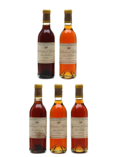 Chateau D'Yquem 1956 Lur Saluces - Sauternes 5 X 37.5cl