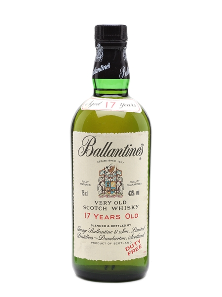 Ballantine's 17 Year Old Bottled 1990s - Duty Free 75cl / 43%