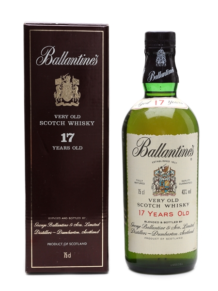 Ballantine's 17 Year Old Bottled 1990s 75cl / 43%