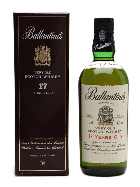 Ballantine's 17 Year Old Bottled 1990s 75cl / 43%