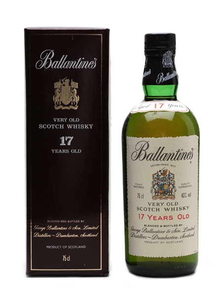 Ballantine's 17 Year Old Bottled 1990s 75cl / 43%