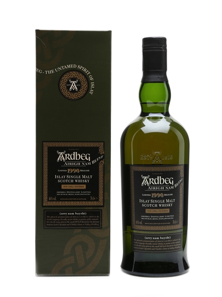 Ardbeg 1990 Airigh Nam Beist Bottled 2008 70cl / 46%