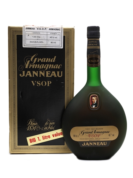 Janneau VSOP Grand Armagnac Bottled 1980s 100cl / 40%